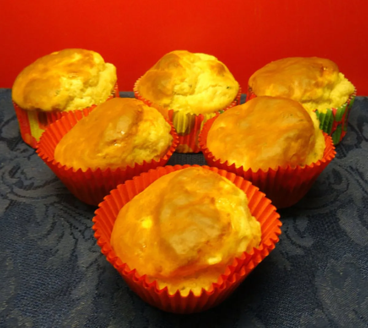 Cottage Cheese Onion Muffins