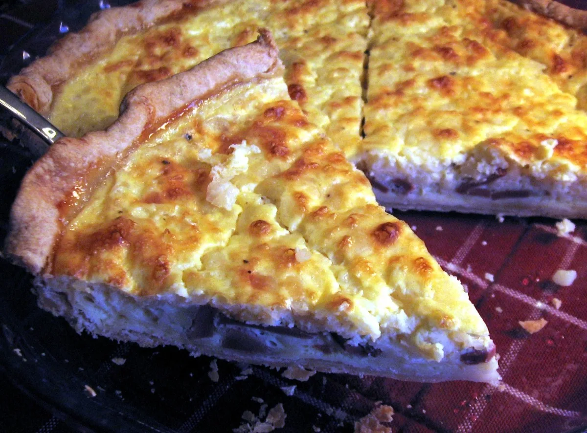 Cottage Cheese Quiche Lorraine