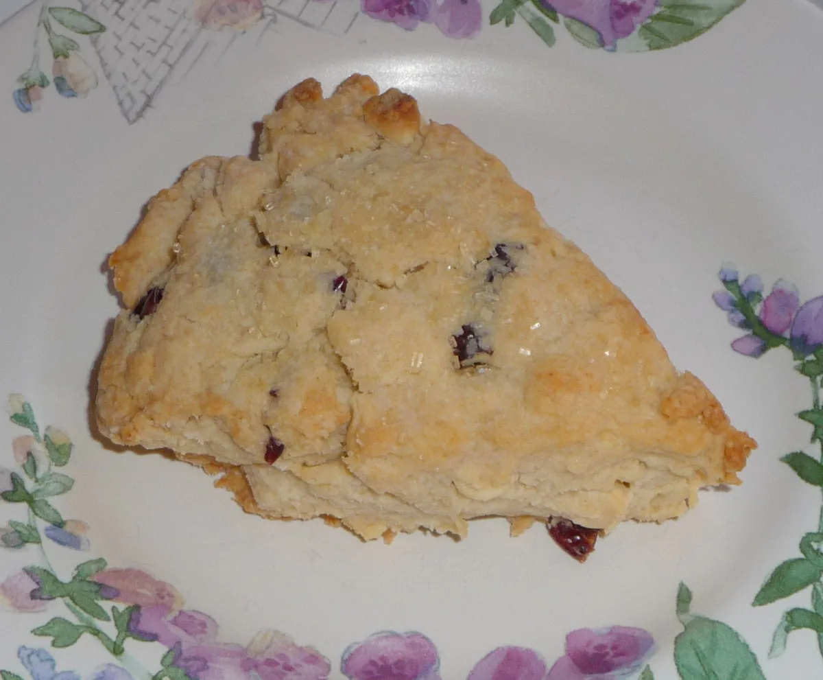 Craisin Cranberry White Chocolate Scones