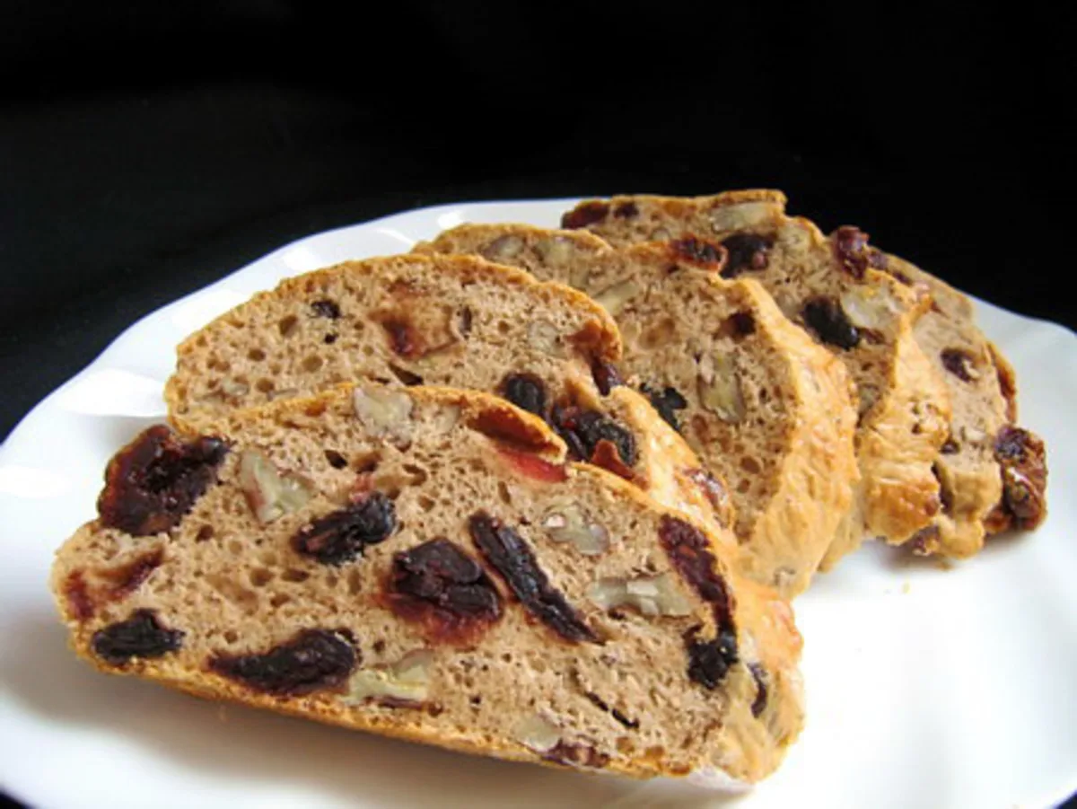 Cranberry -Almond Biscotti Light/Diabetic Version
