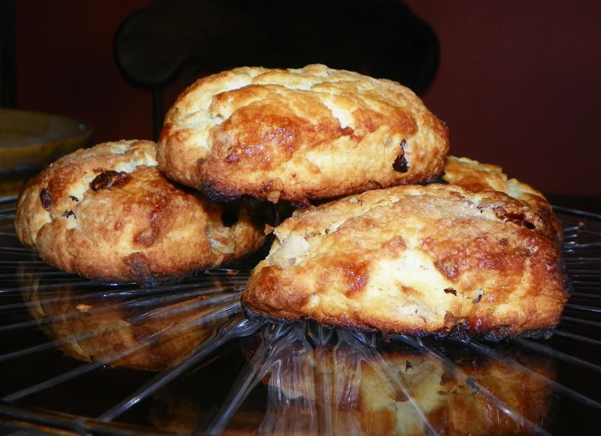 Cranberry Ginger Scones