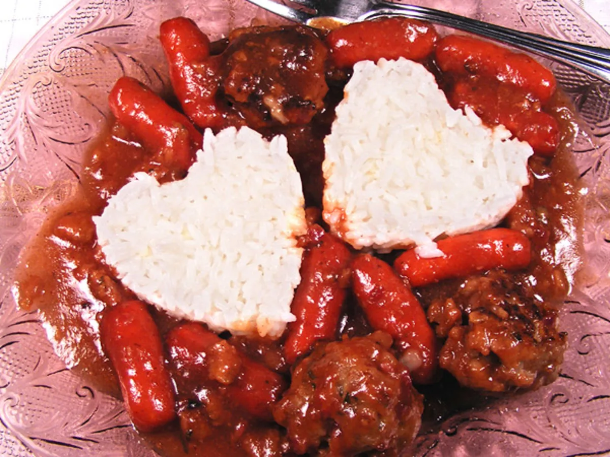 Cranberry Meatballs and Sausage