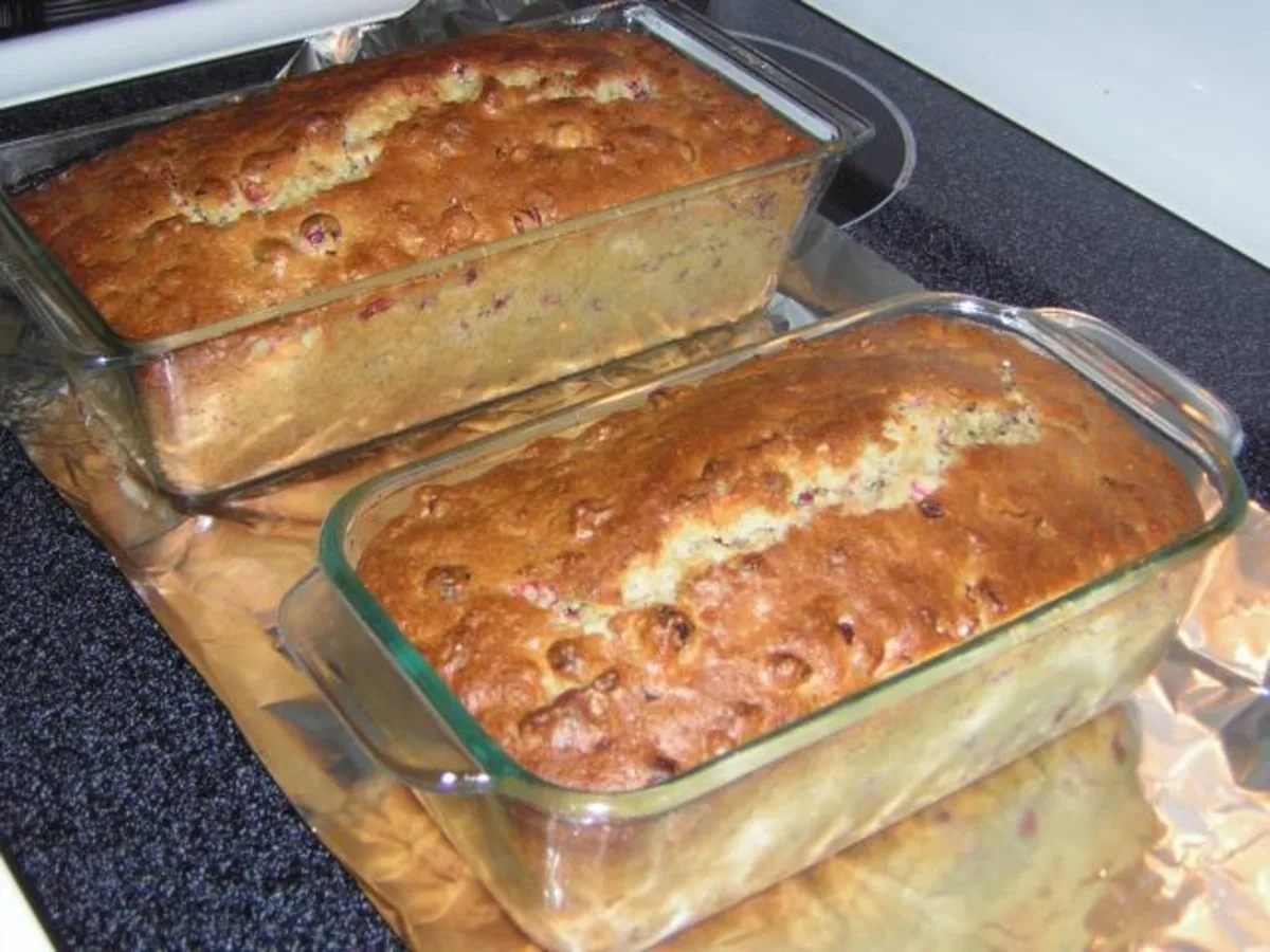 Cranberry Orange Walnut Loaf