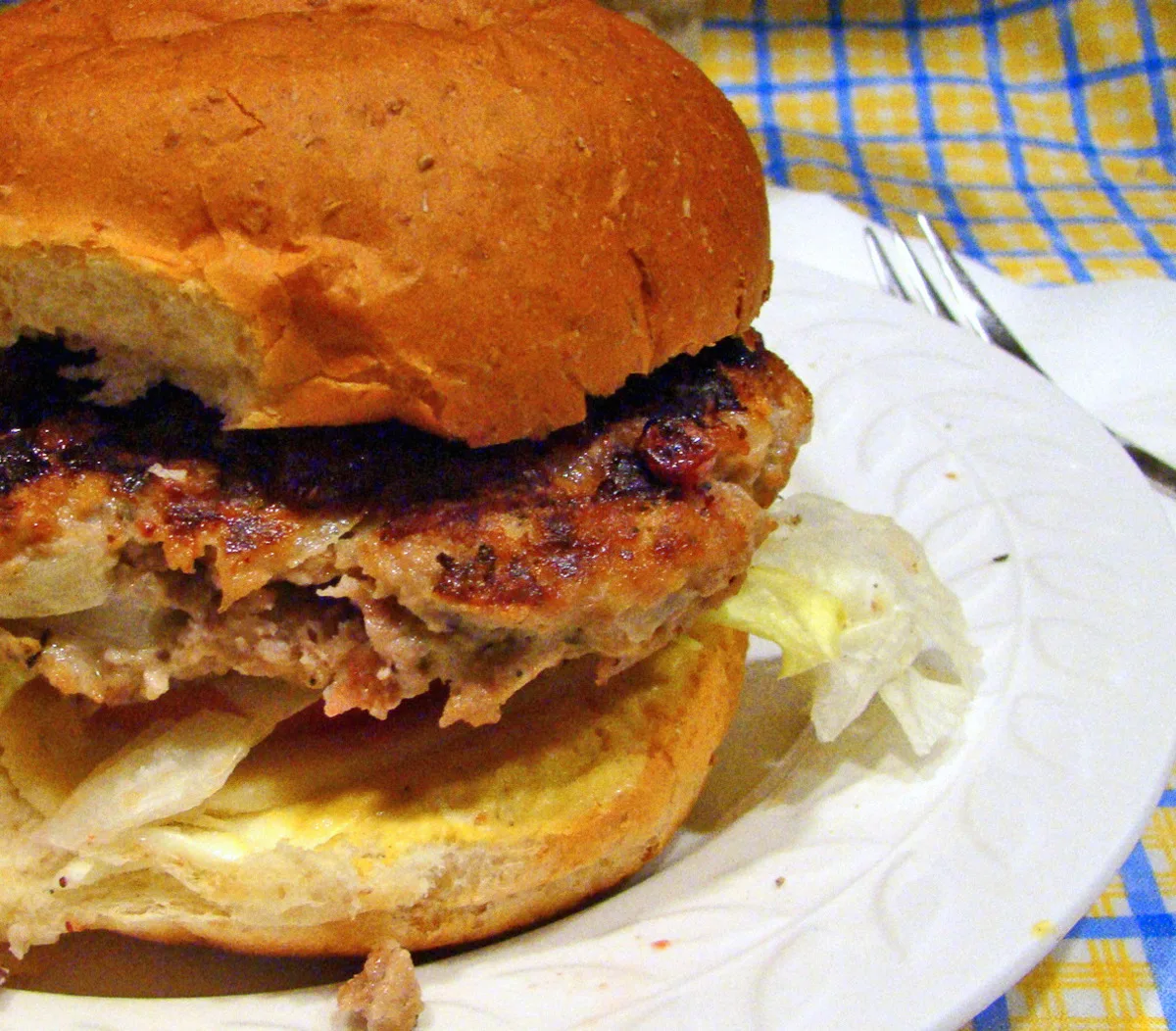 Cranberry Turkey Burgers