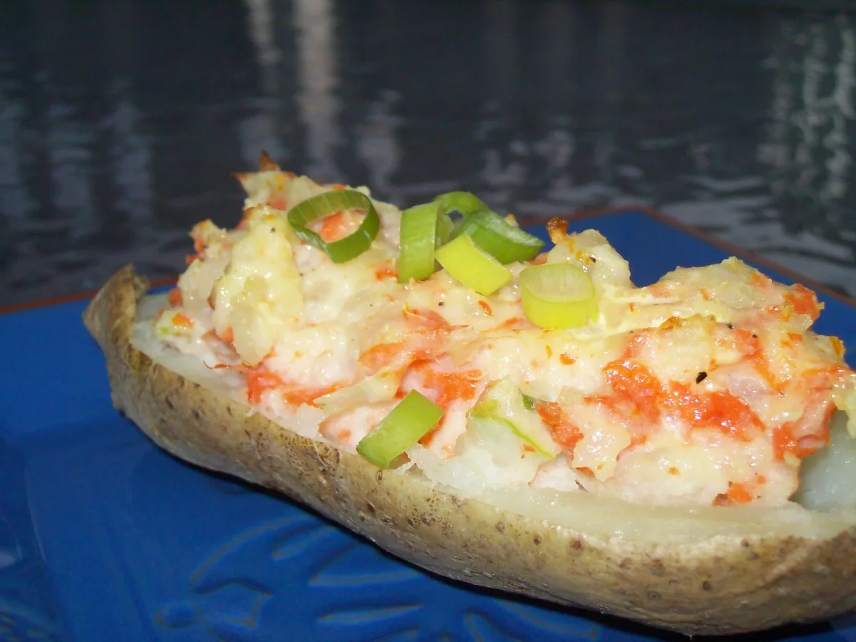 Creamy Carrot Potato Boats