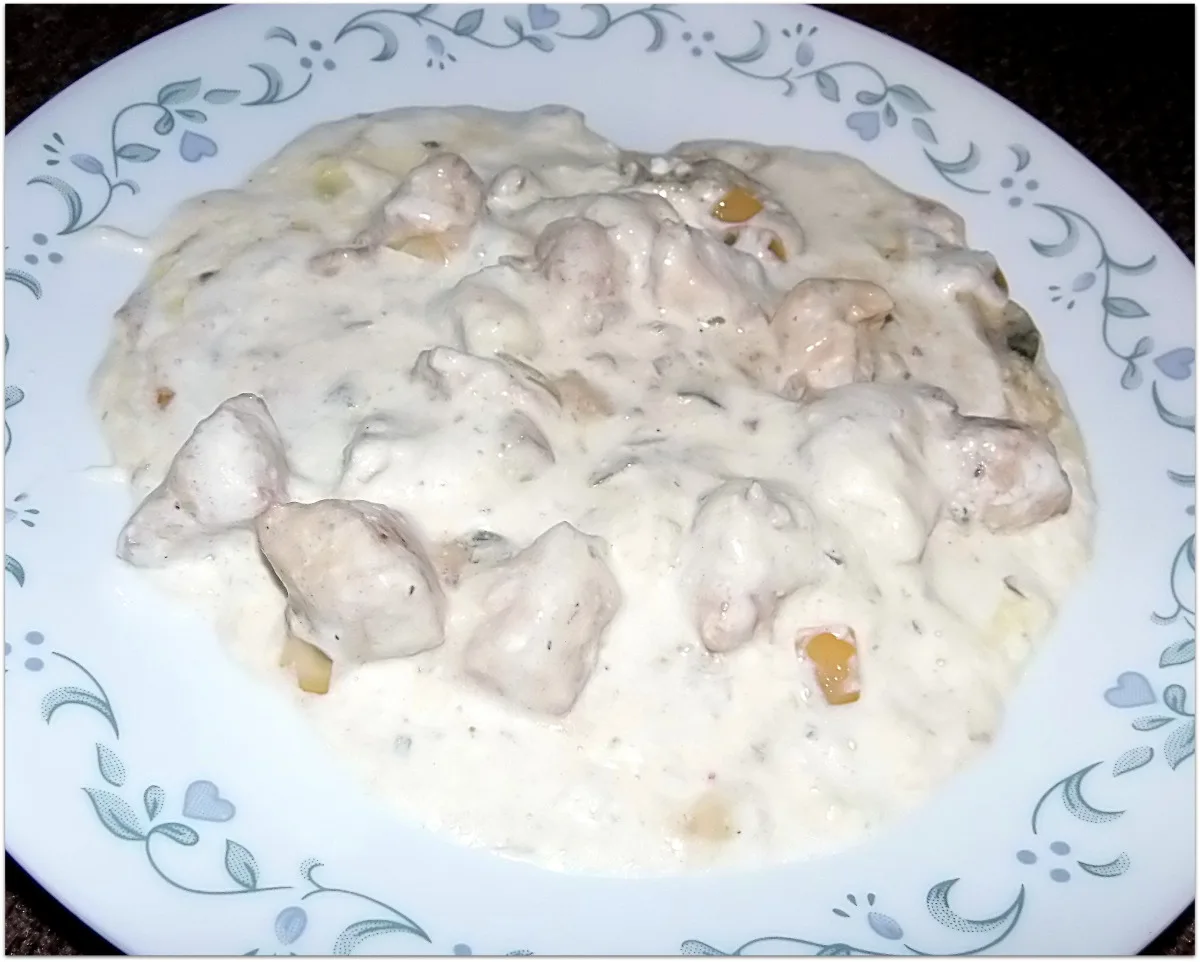 Creamy Chicken Enchiladas-Low Carb