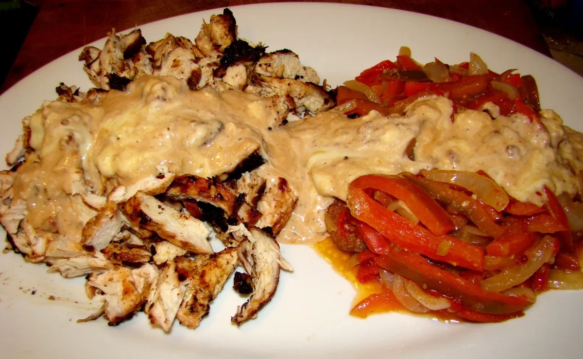 Creamy Chicken Fajitas