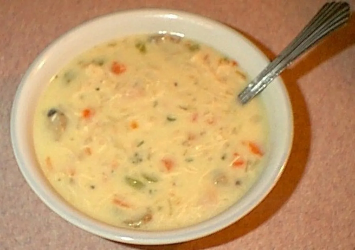 Creamy Chicken-pasta Soup