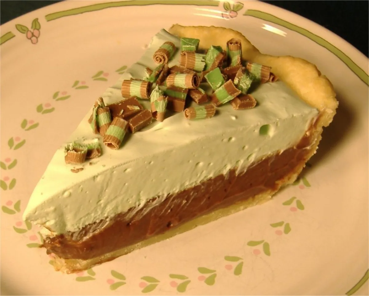 Creamy Layers Chocolate-Mint Pie