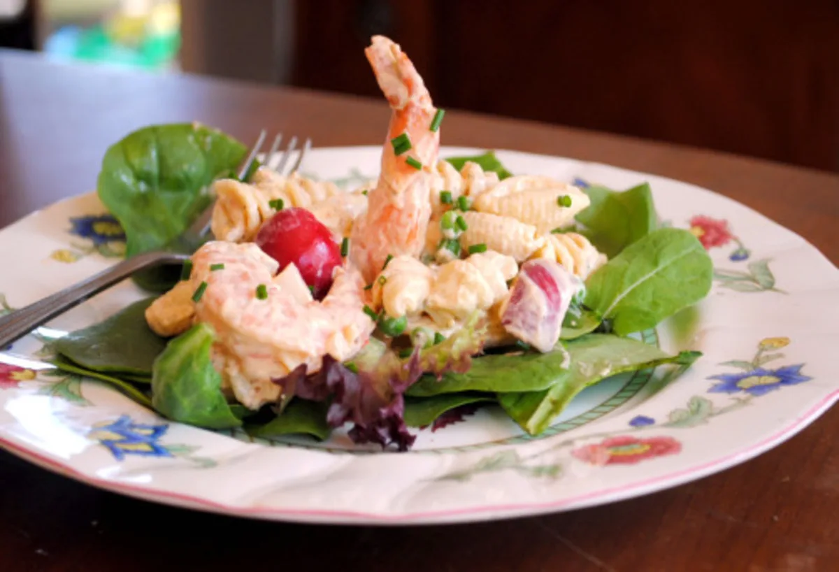 Creamy Seafood Pasta Salad