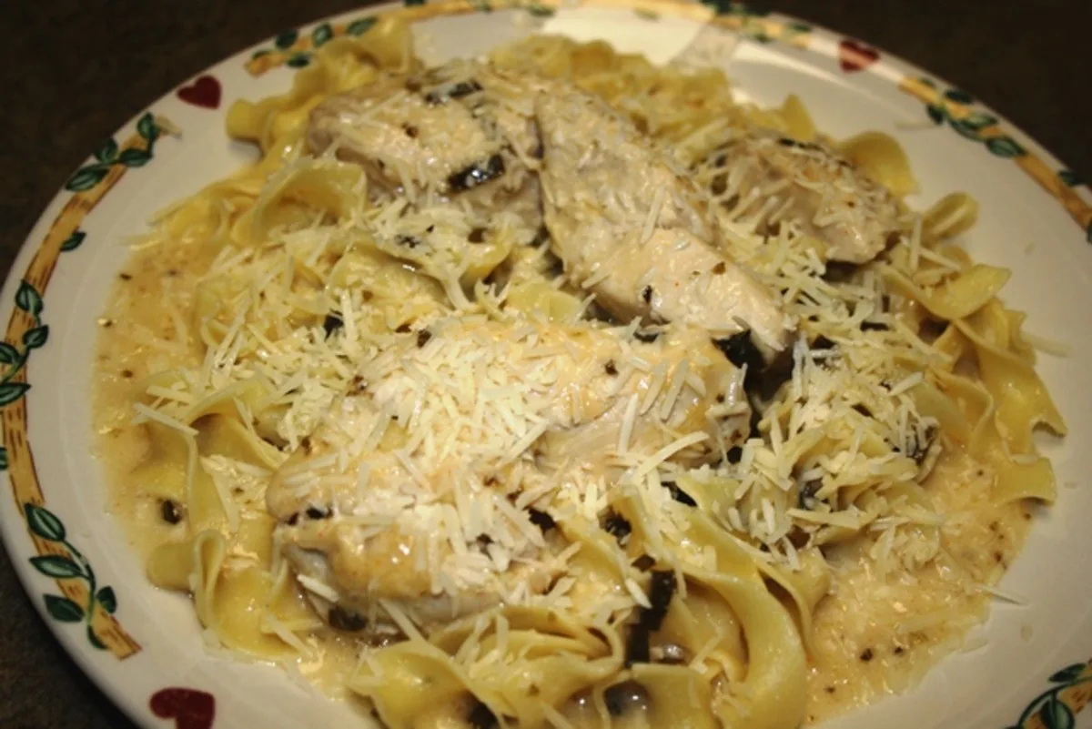Creamy White Wine Chicken