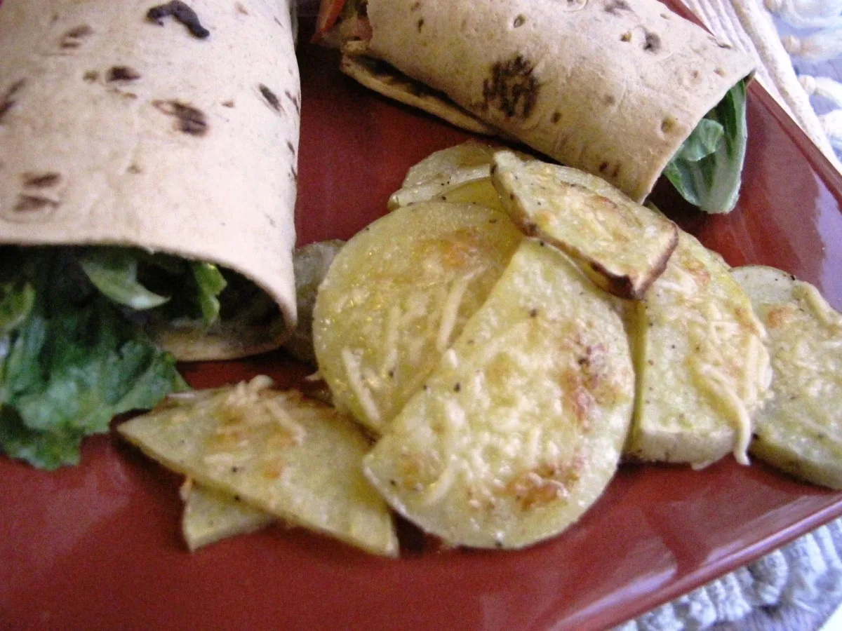 Crispy Parmesan Potatoes