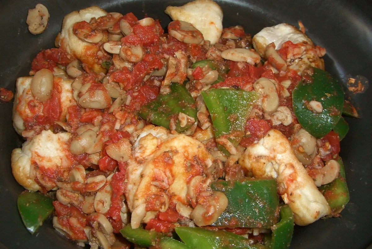 Crock Pot Chicken Cacciatore