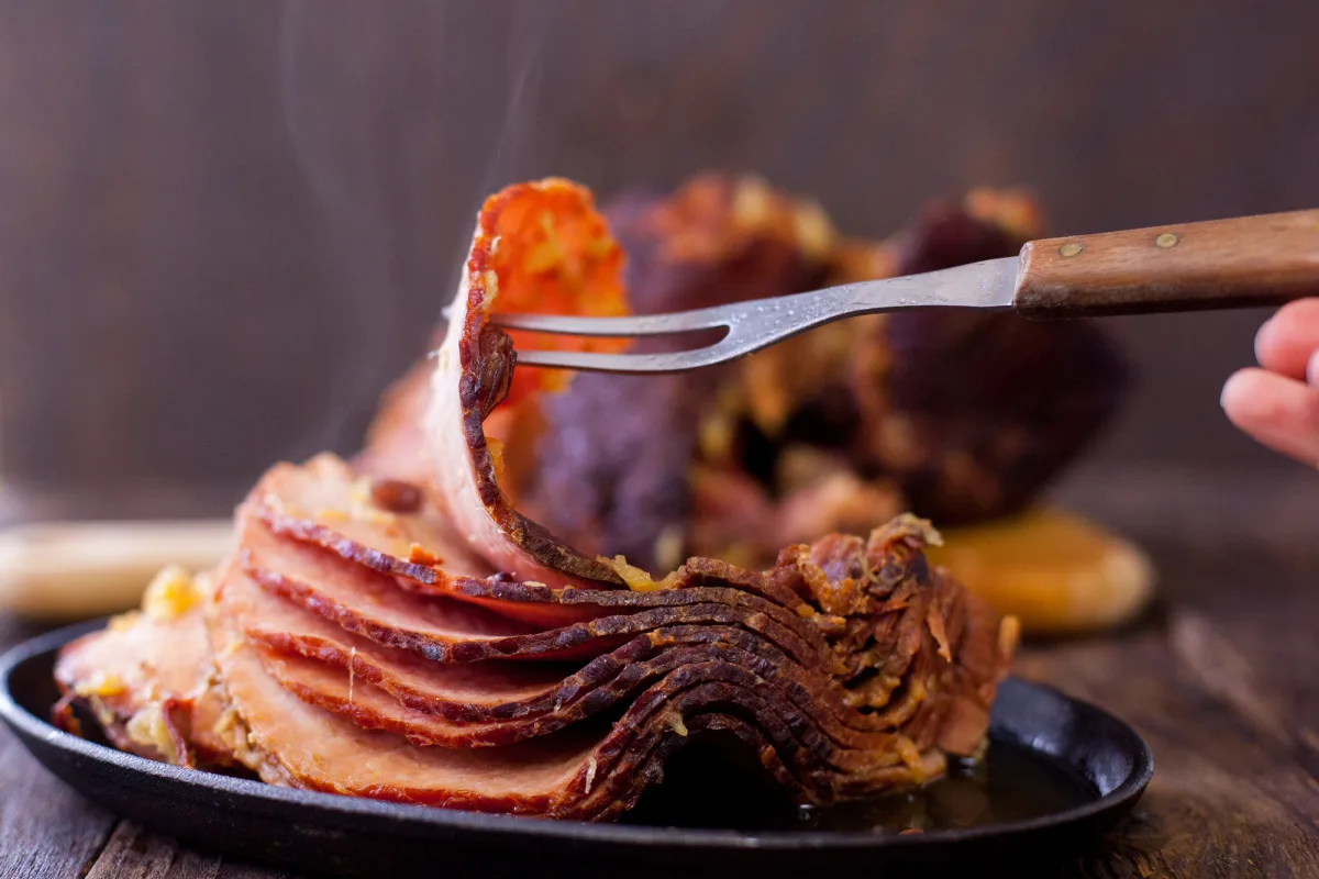 Crockpot Ham--Simple