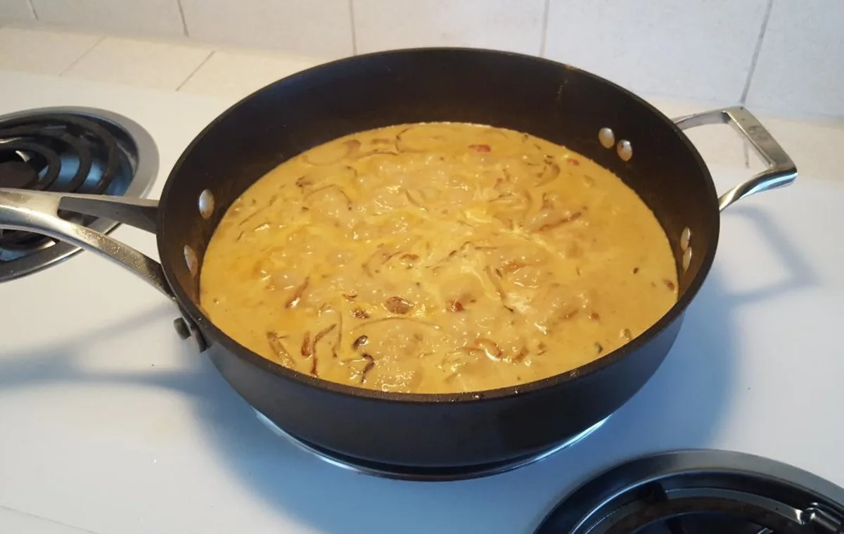 Curried Eggplant in Tomato Sauce