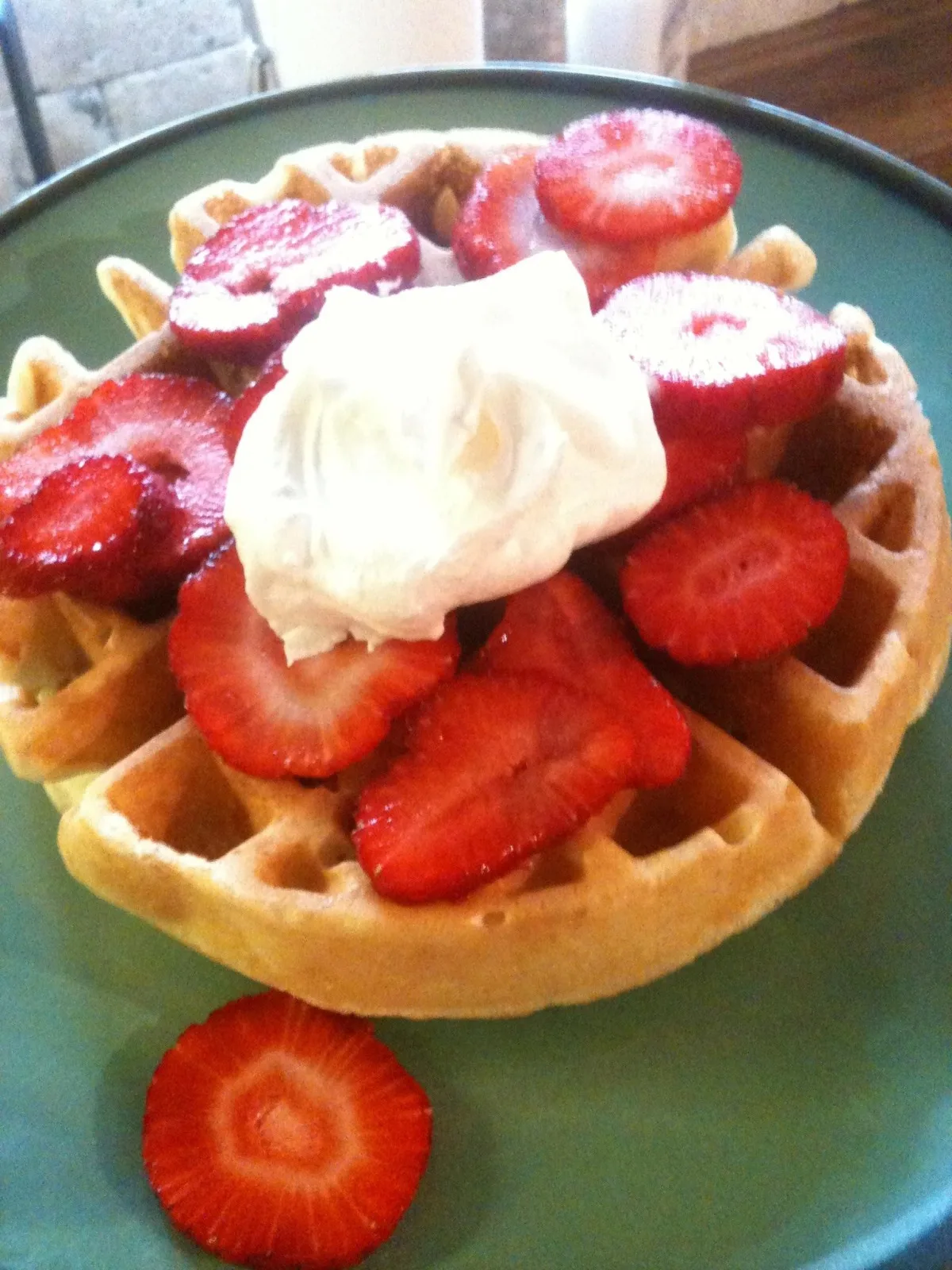 Cutman's Favorite Raised Yeast Waffles