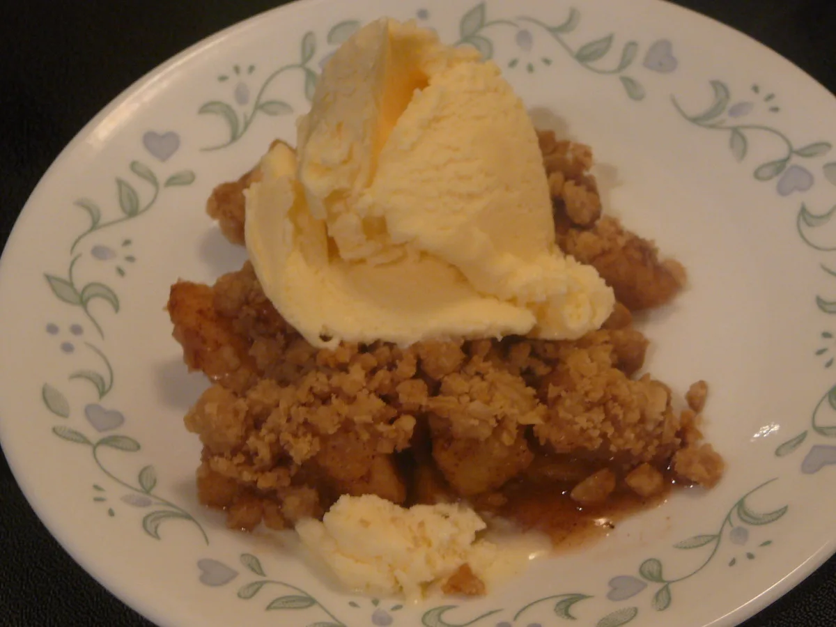 Dad's Apple Crisp