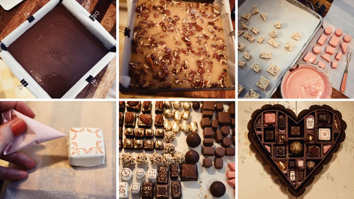 Dark Chocolate & Bourbon Bonbons