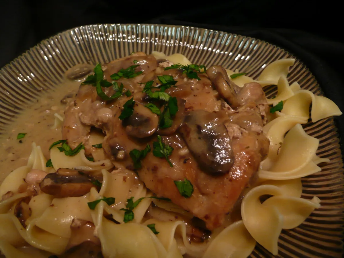 Delicious Chicken Fricassee