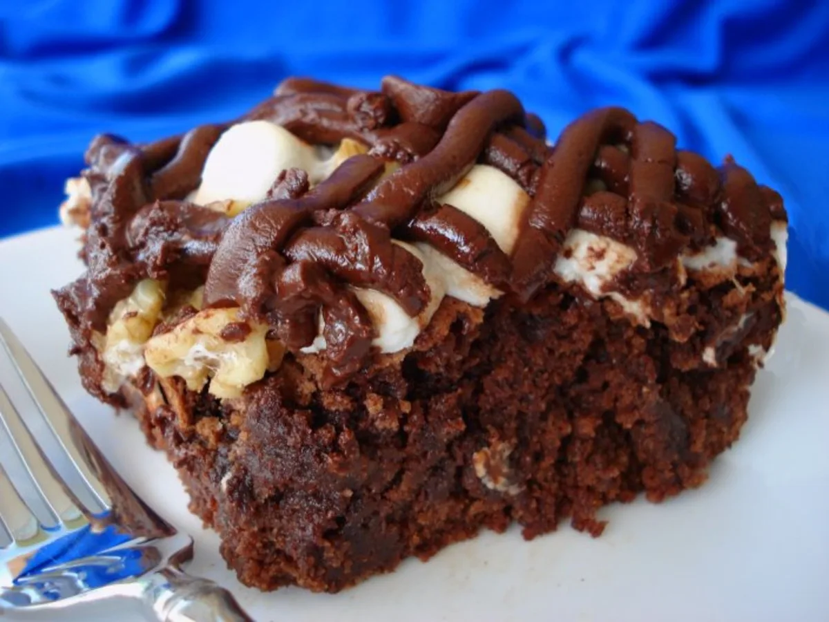 Delicious Rocky Road Brownies