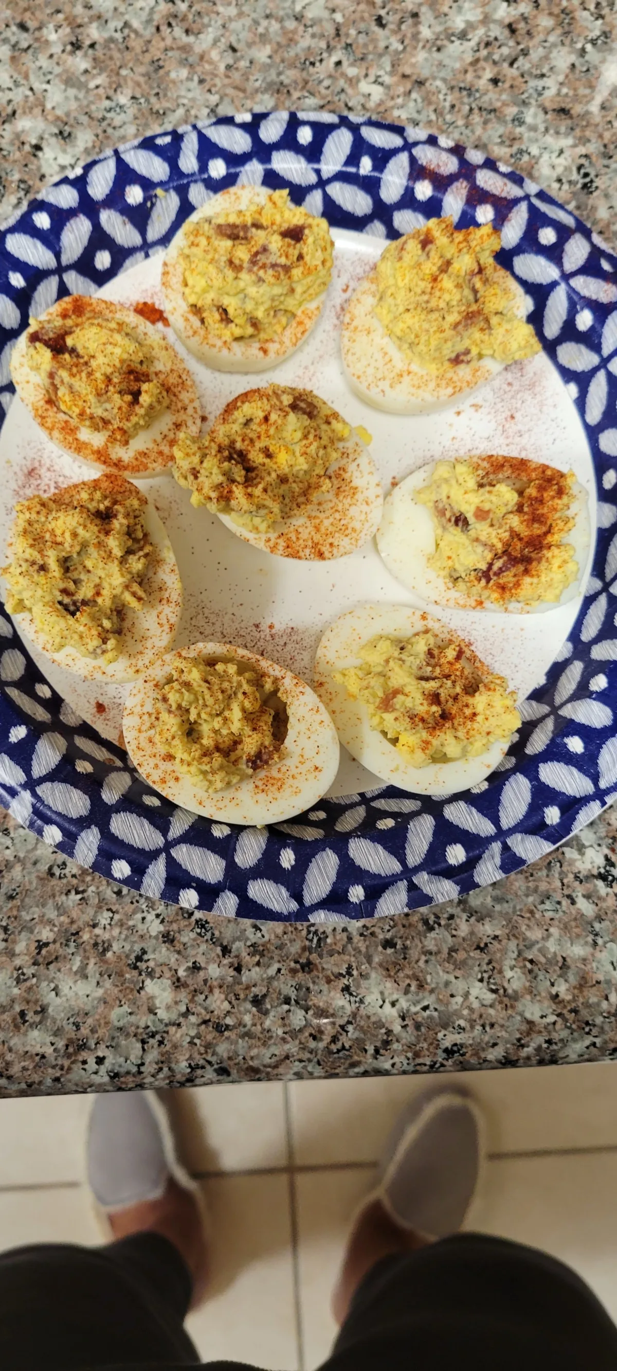 Фаршировані яйця (Atkins, низьковуглеводне)