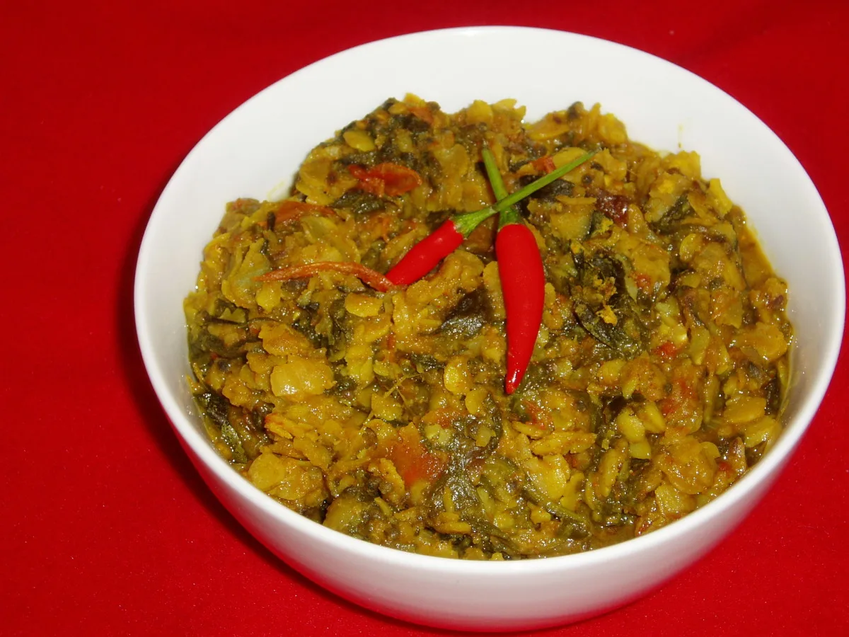 Дал з шпинатом (Dhal Palak)