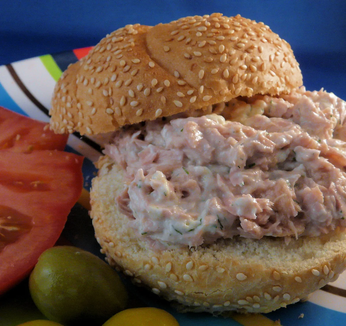 Dill Tuna Fish Sandwich