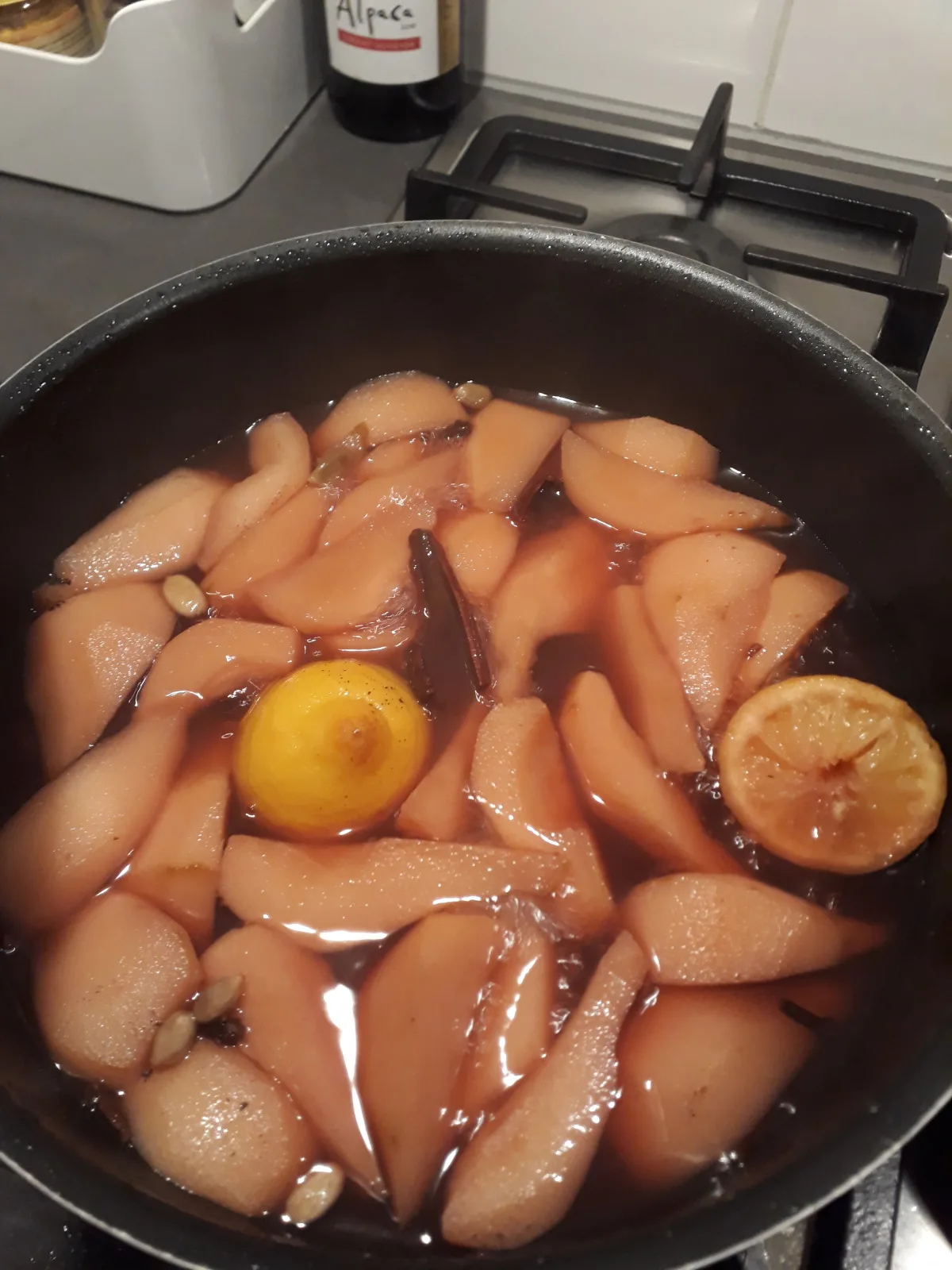Dutch Stewed ' Cinnamon'  Pears (Stoofpeertjes)
