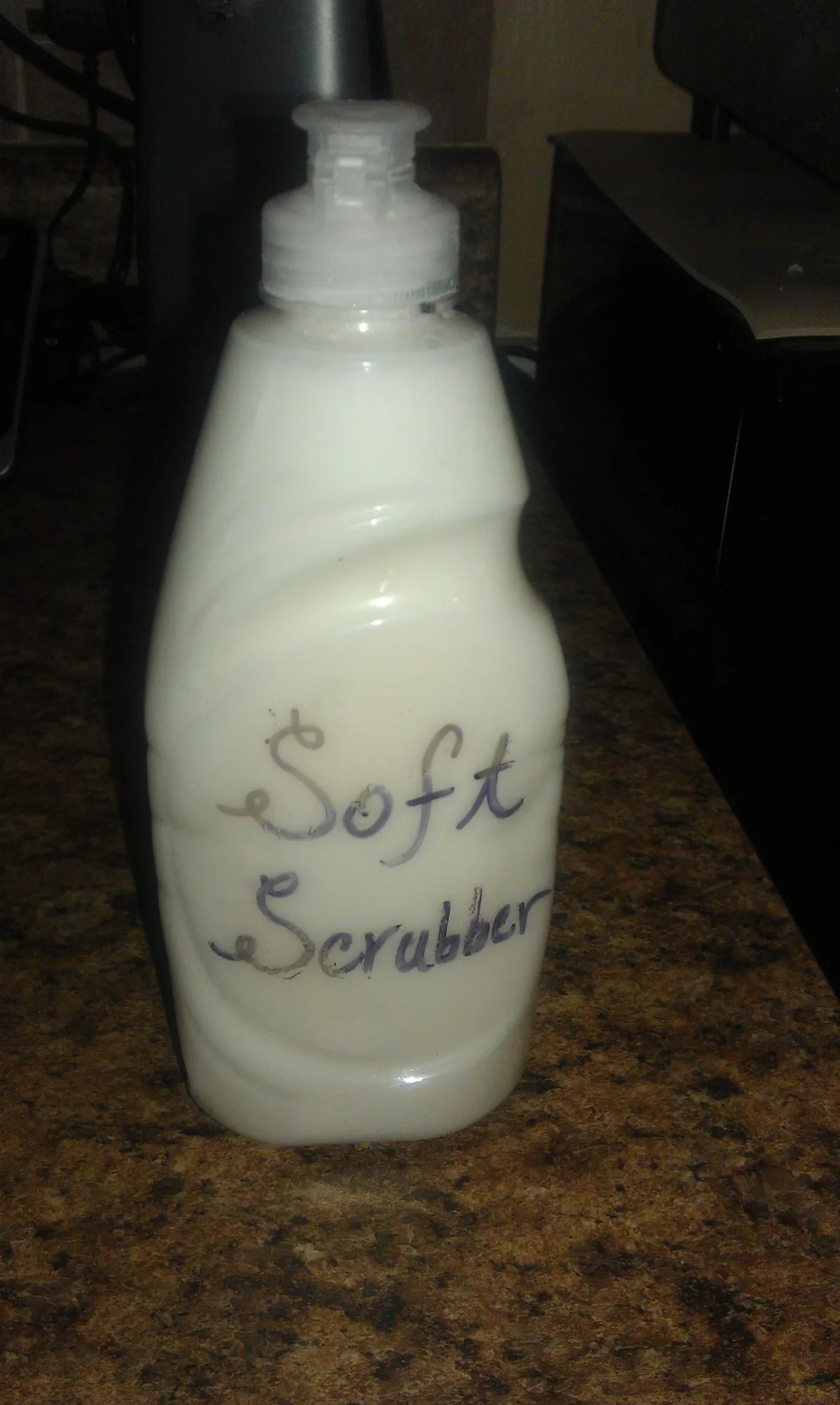 Earth Scrub (a green "soft scrub") all-purpose cleaner