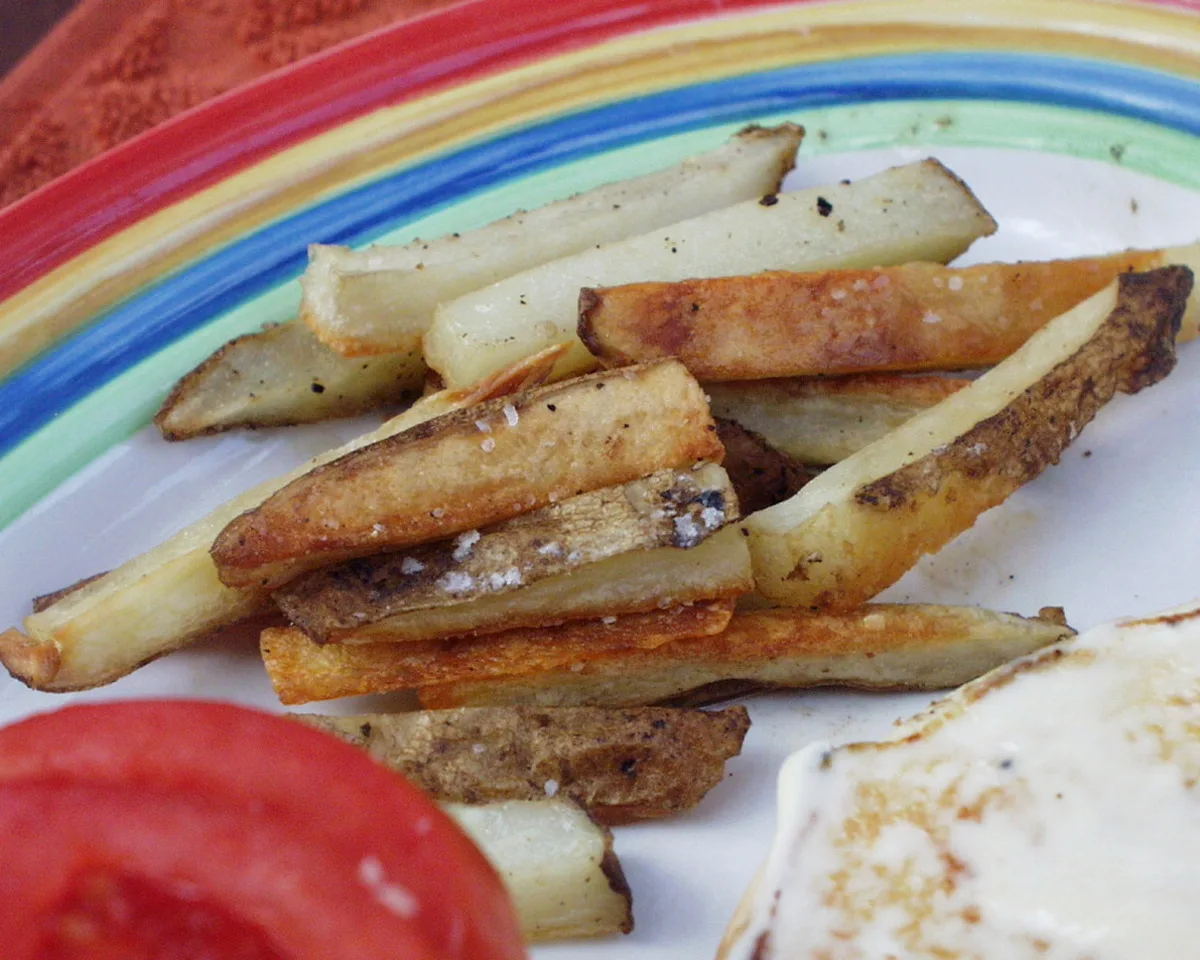 Easiest Low Fat French Fries