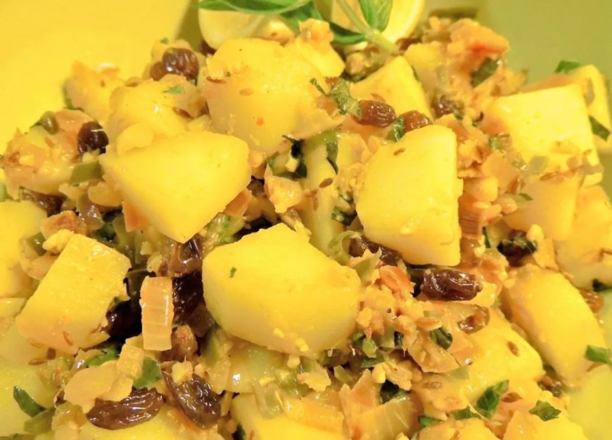East Indian-Inspired Potatoes With Mint