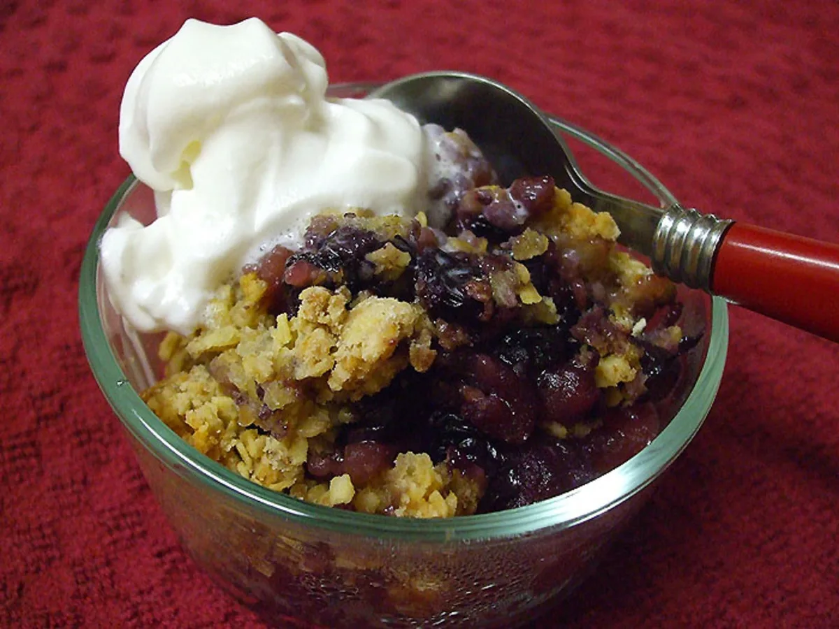 Easy Apple-Blueberry Crisp