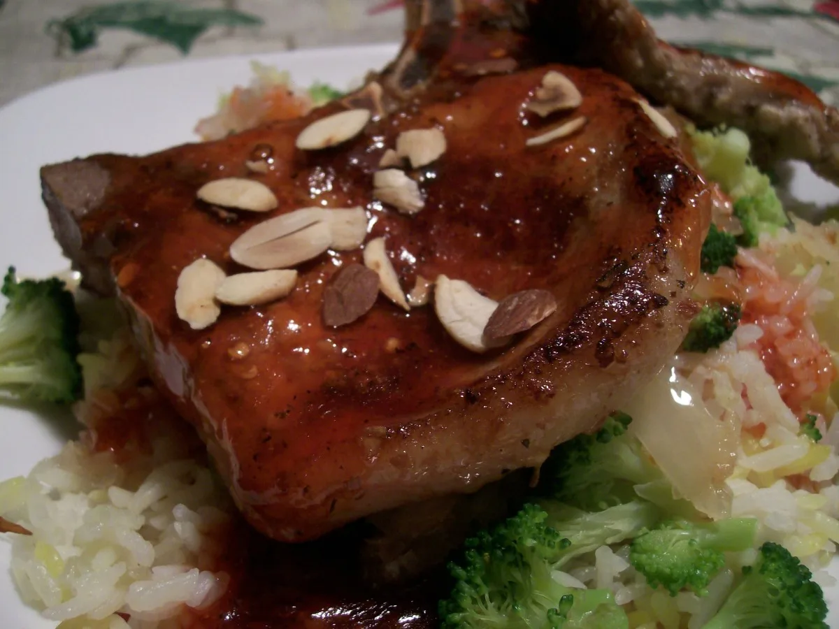 Easy Broccoli & Pork Chop Dinner