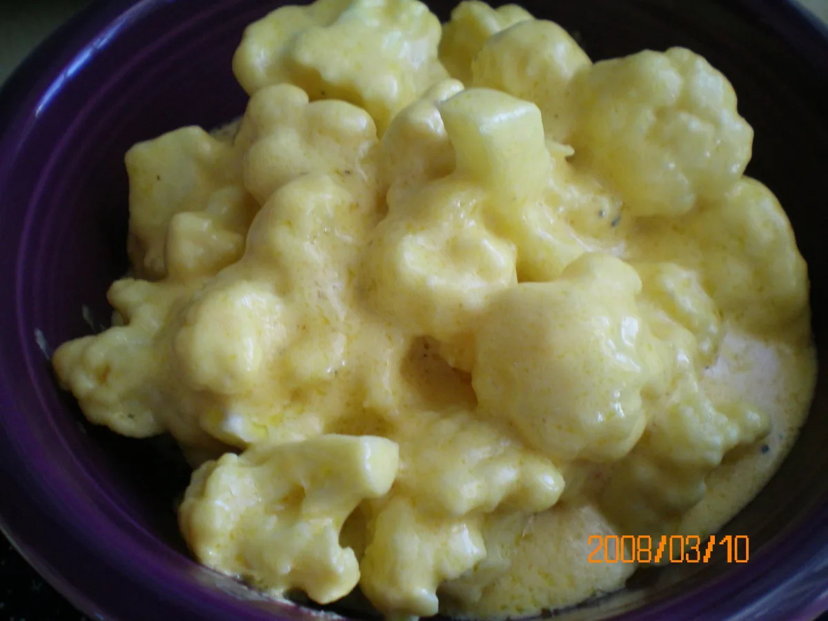 Easy Cheesy Cauliflower