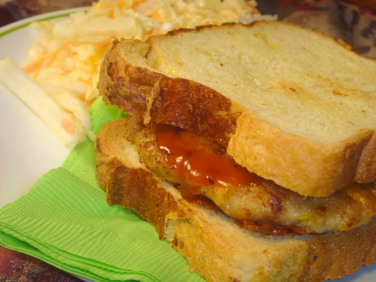Easy Chicken and Cheese Burger Patties (Ground Chicken or Turkey