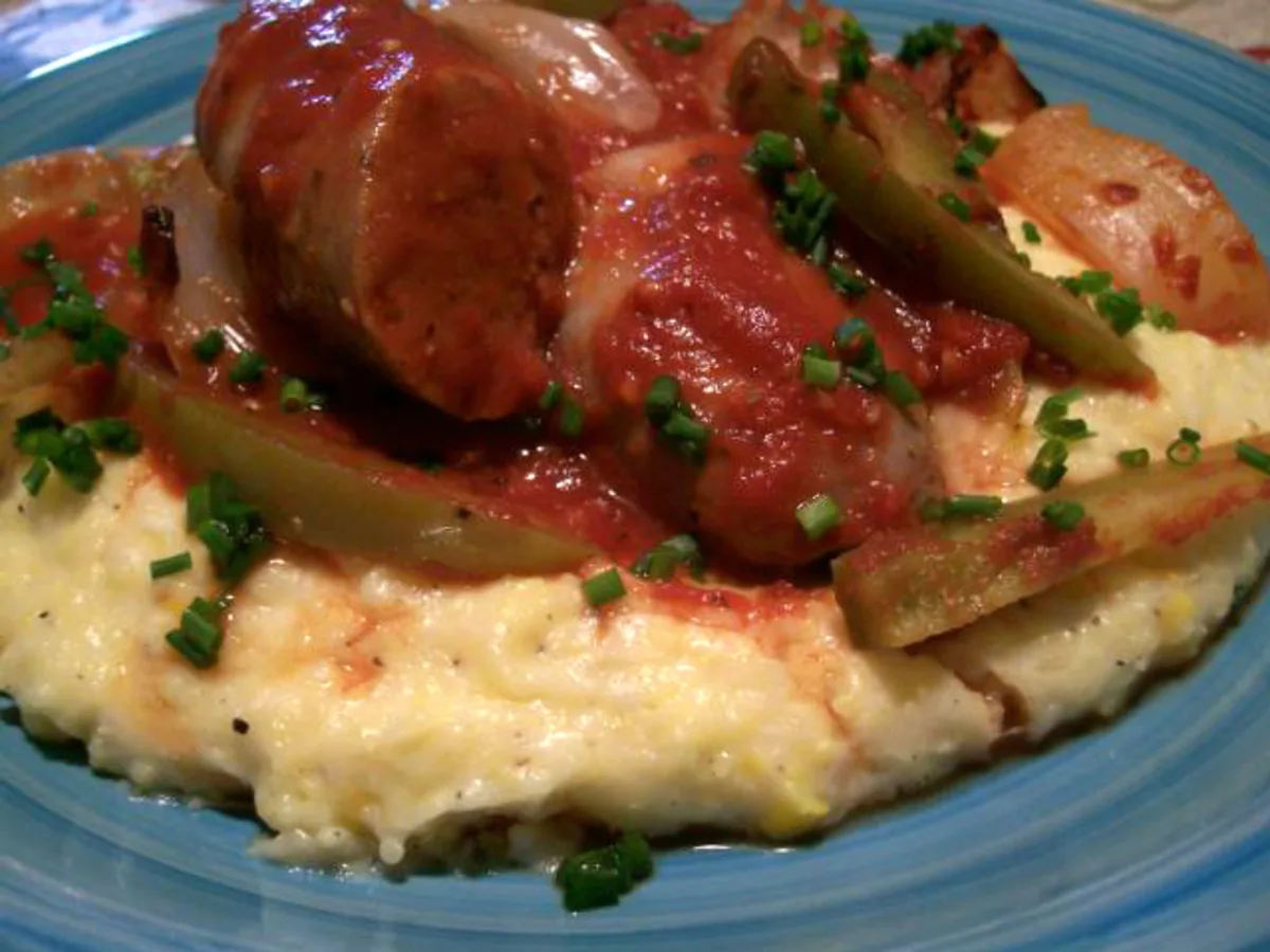 Easy  Italian Sausage, Peppers and Onions for a Crowd or  a Few