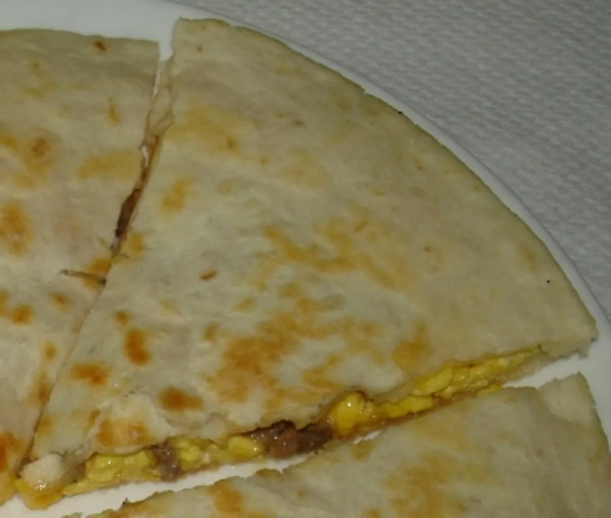 Easy Sausage Egg & Cheese Breakfast Quesadilla