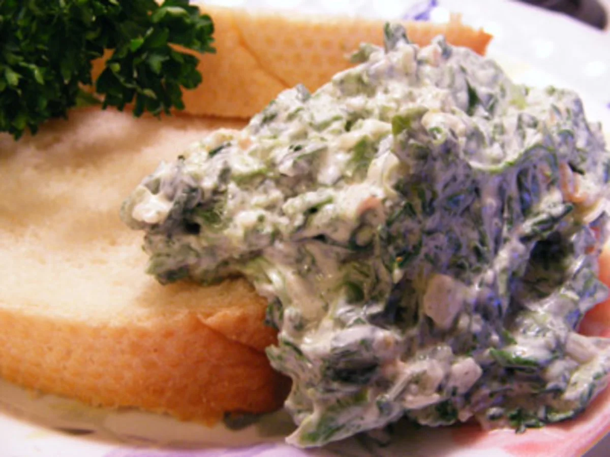 Easy Spinach Bread Dip