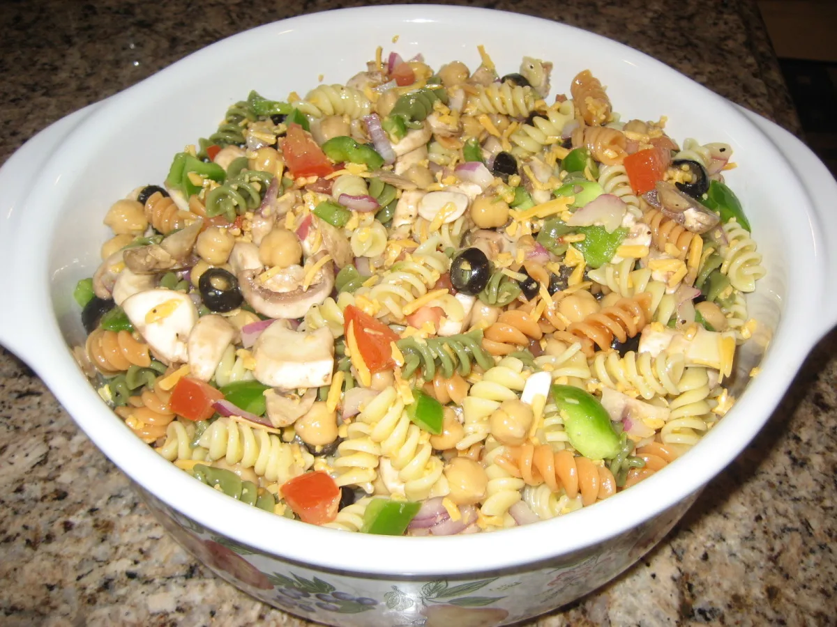Easy Tri-Color Pasta Salad