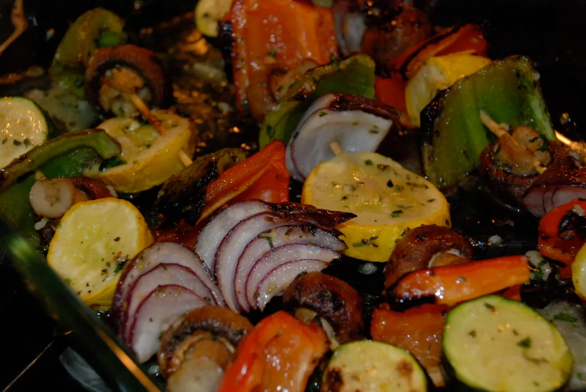 Easy Vegetable Kabobs