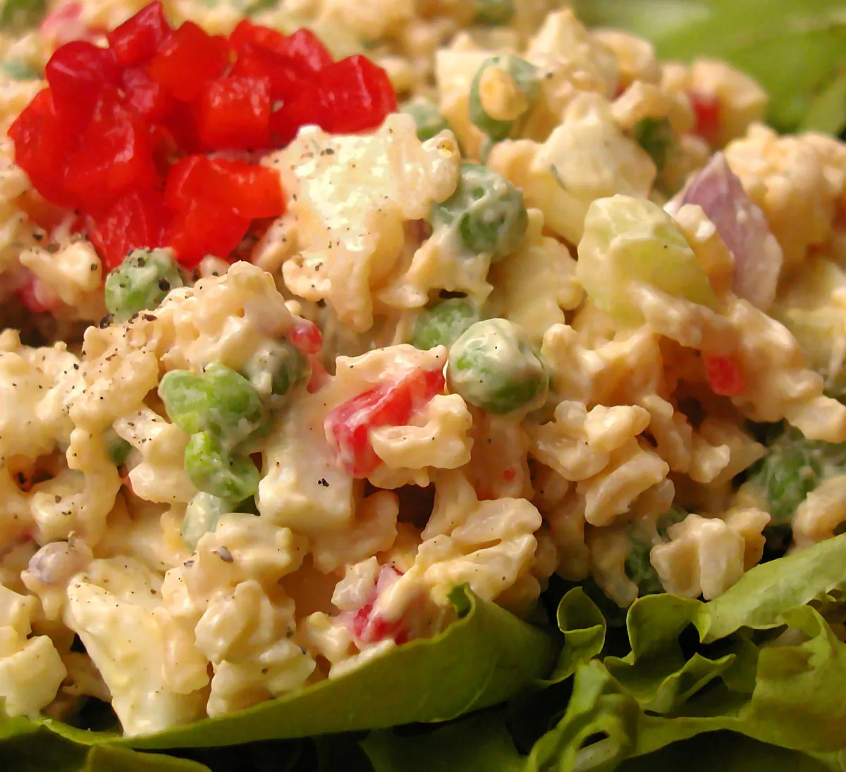 Egg and Brown Rice Salad