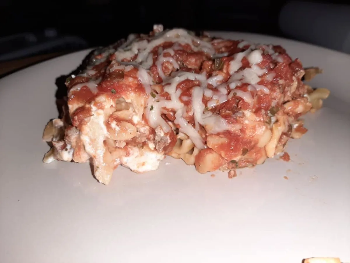 Egg Noodle Lasagna
