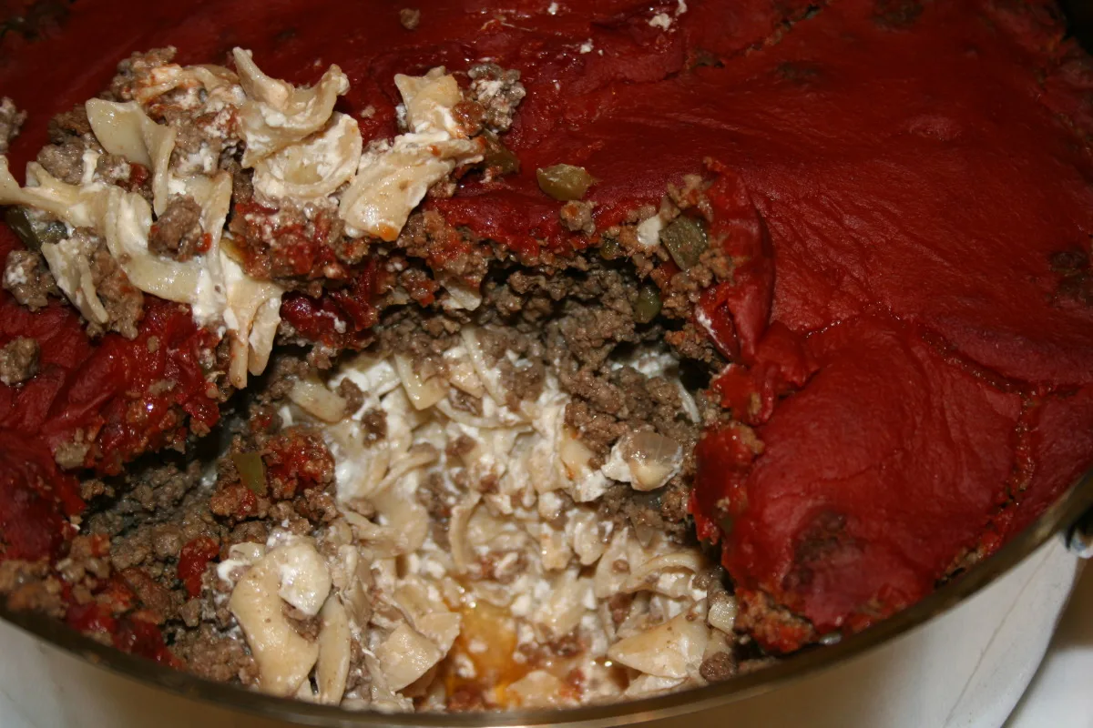 Elegant Tomato-Beef Casserole