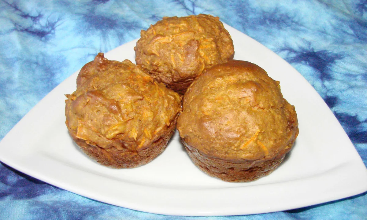 Extremely Easy Carrot Muffins