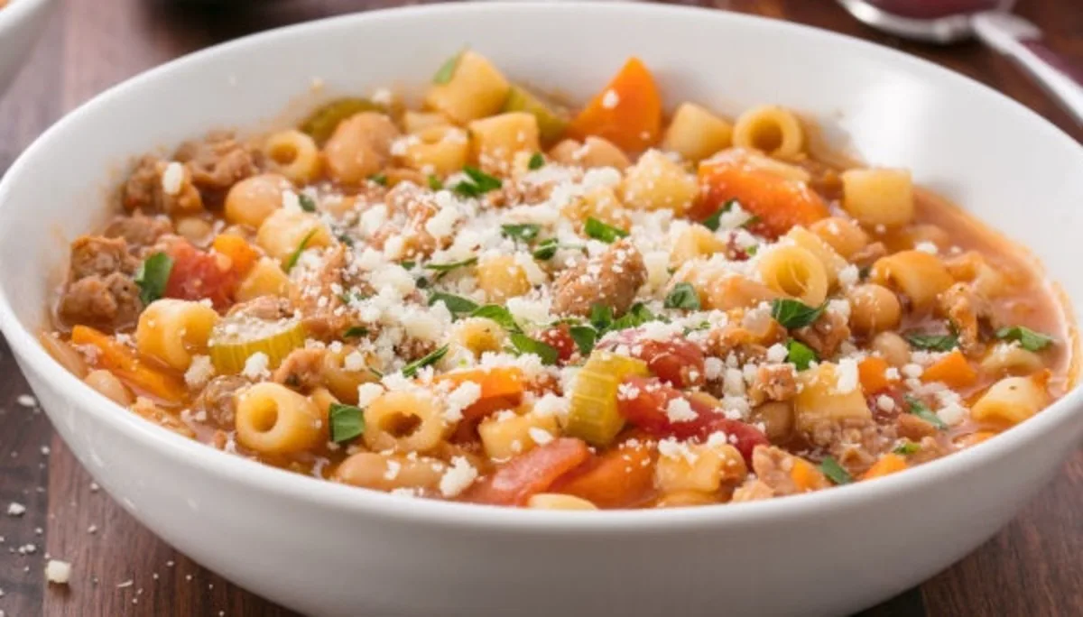 Fagioli Pasta (Not Pasta Fazool Soup)
