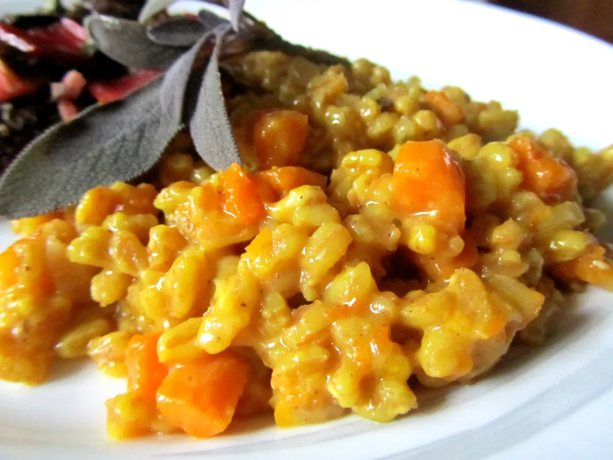 Farro Risotto With Butternut Squash