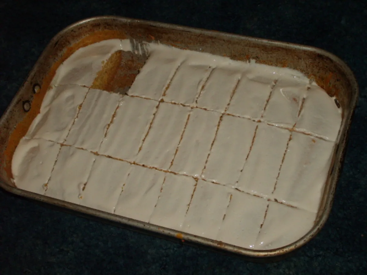 Fat Free Mandarin Orange Bars