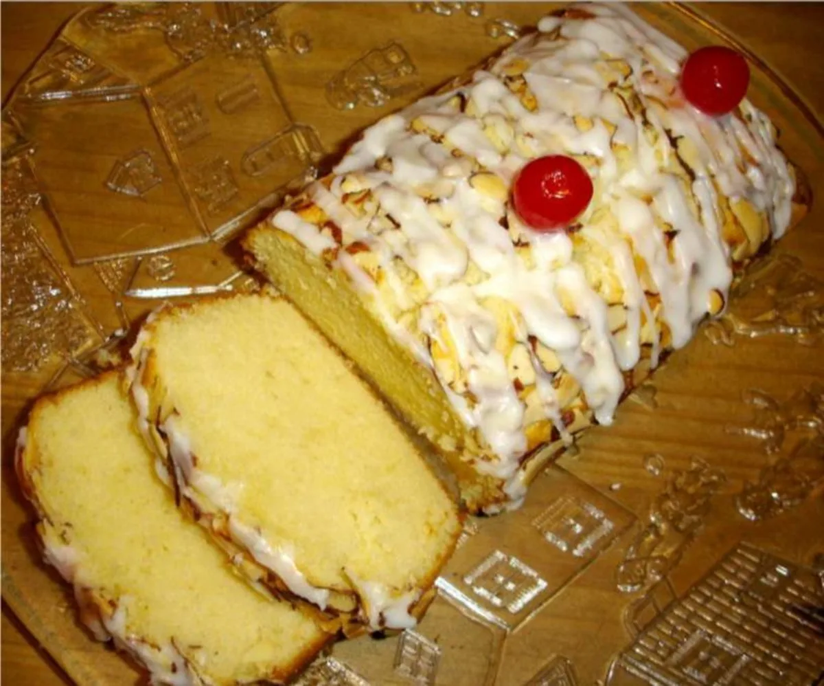 Festive Butter Almond Loaf