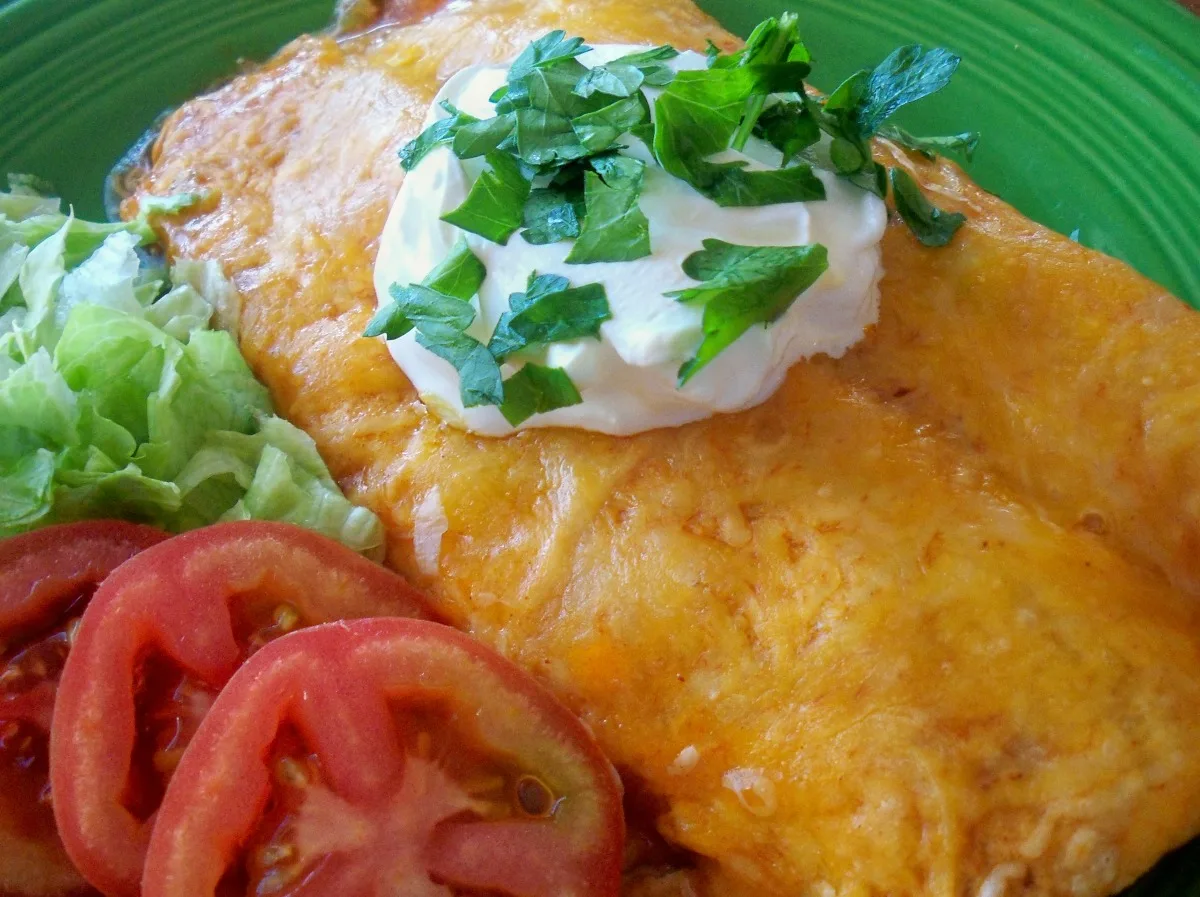Fiesta Chicken Enchiladas