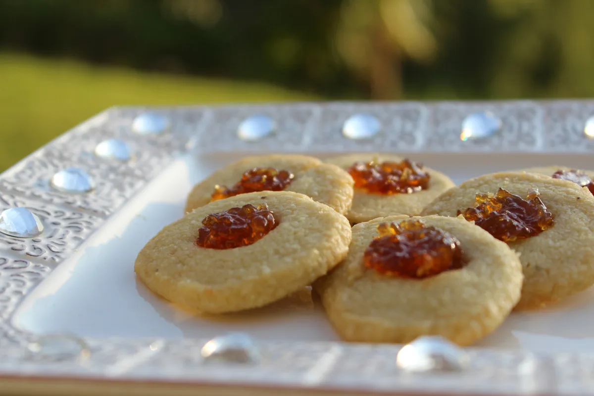 Fig and Gorgonzola Savouries (Thumbprints)